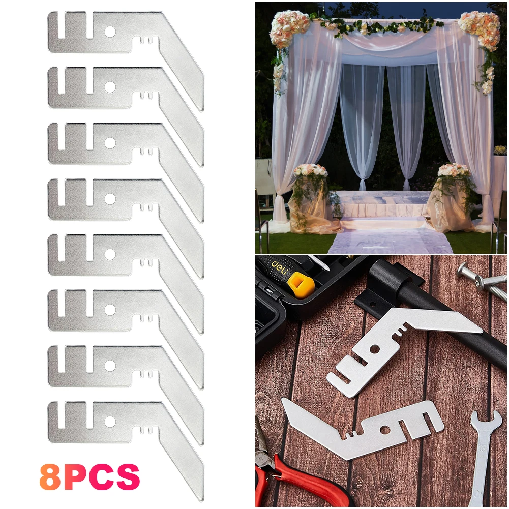 3 Inch Heavy Duty Crossbar Valance Hanger Pipe and Drape Backdrop Stand Kit for Commercial Pipe and Drape Backdrop Kit