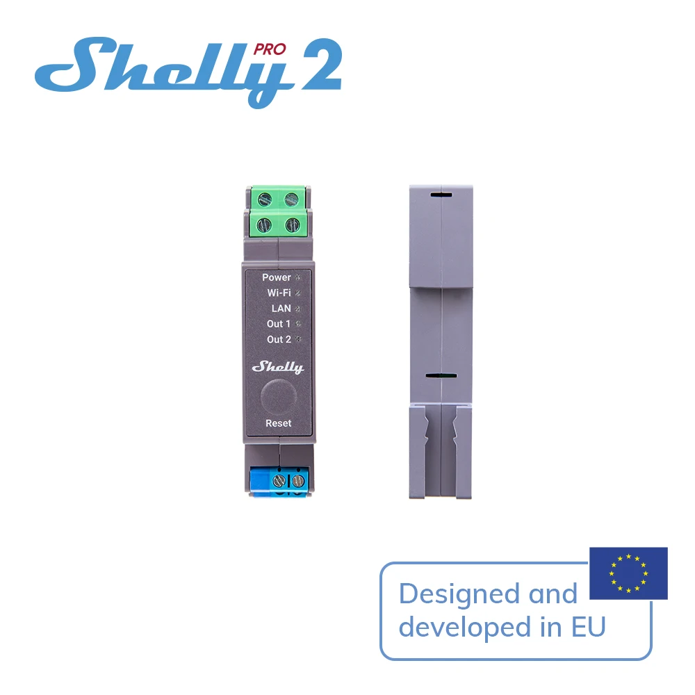 Imagem -05 - Shelly-pro Din Rail Relé Switch Wi-fi Características de Segurança Aprimoradas Compatível Mais Usado Plataformas de Automação Residencial Canais