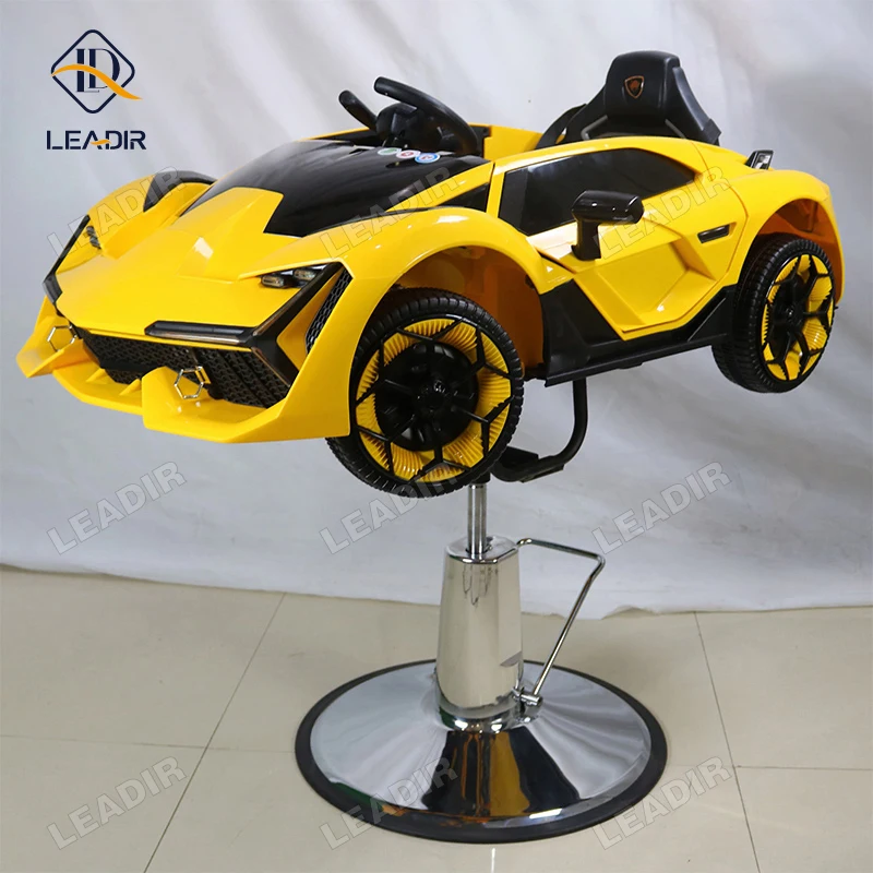 Barber Shop Modern Kid's Haircut Chair Hair Salon Electric Toy Cartoon Car Baby Children's Hair Chair
