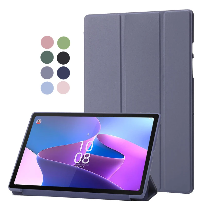 

Для Samsung Galaxy Tab S6 Lite 10,4 дюйма 2024 Sm-p620 тройной складной чехол-подставка Funda для S6 Lite 10,4 P613 P610 Tablet Smart Cover