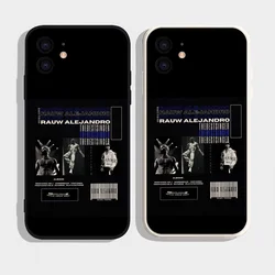 Epc R-Rauw Alejandro Rapper Phone Case Silicone Soft For IPhone 16 15 14 13 12 11 Plus Pro Max Plus