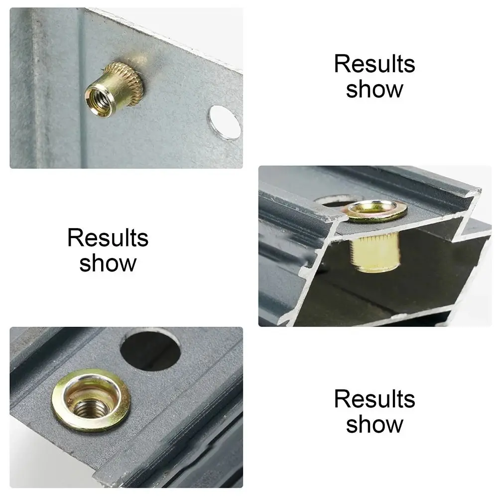 1Pcs Mandrel Staple Hand Rivet Nut Easy Installation M3 M4 M5 M6 M8 M10 Manual Riveter Tool For Rivet Nut Torch