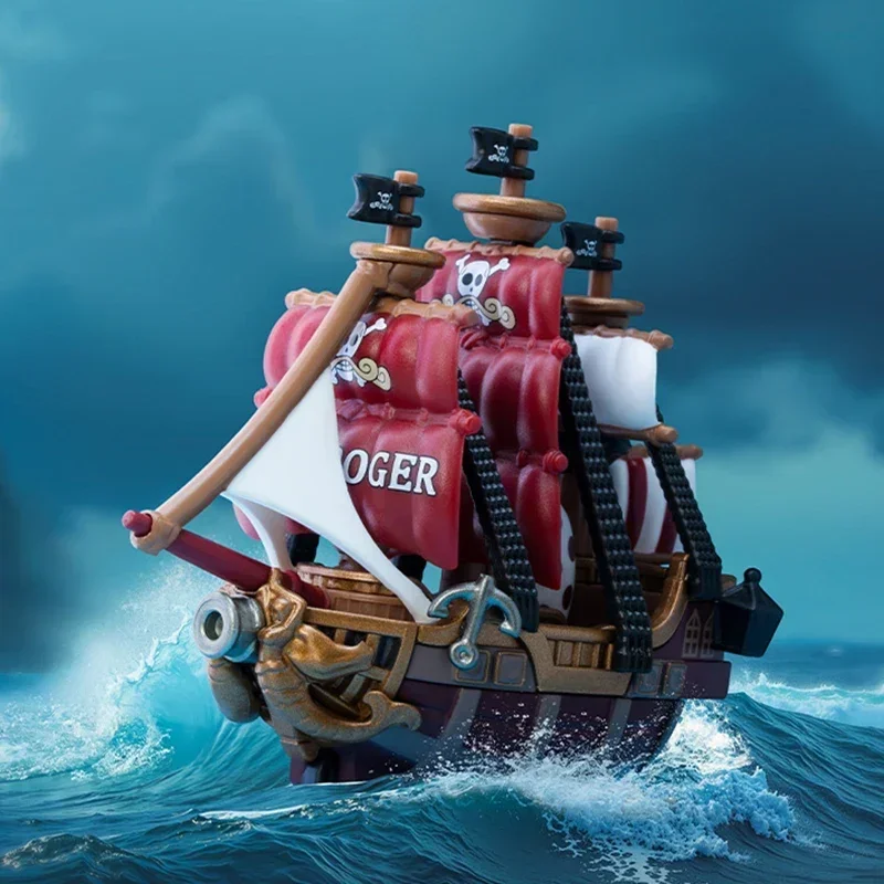 POP MART ONE PIECE the Grand Line Series Vehicles Blind Box Anime Figure Cute Doll Desktop Ornaments Collection Guess Bag Toys image 3