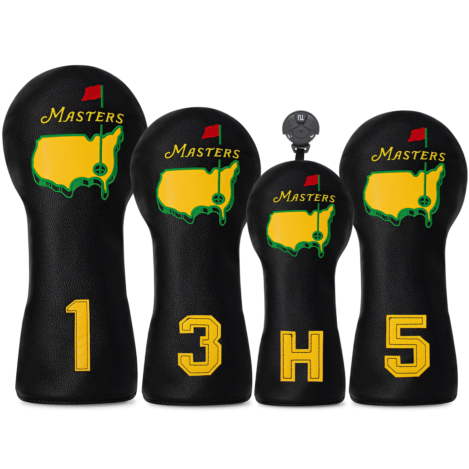 Nouvelle housse de protection noire pour tête de club de golf : durable, sûre, accessoire de golf, offrant la meilleure protection pour votre club de golf.