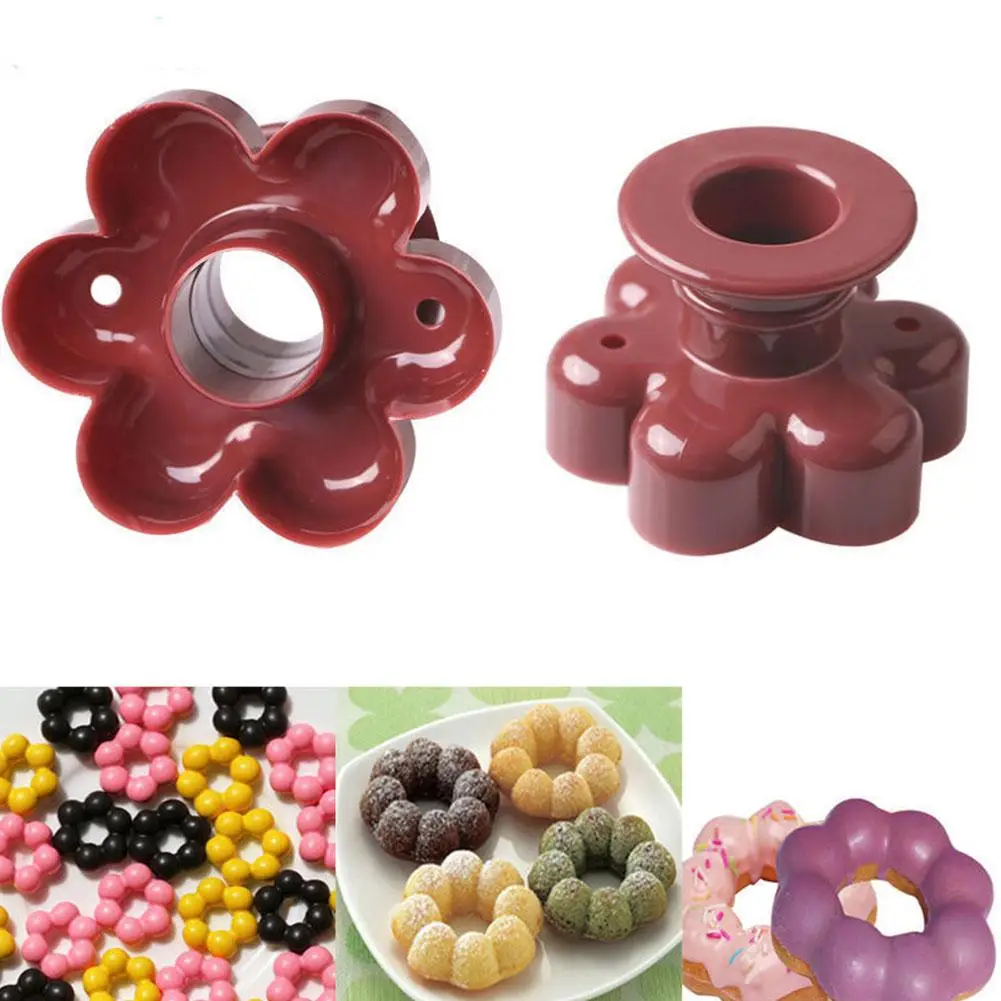 1pcs Cake Molds DIY Donut Molds Dessert Cookie Donut Food Molds Tools Baking Chocolate Machine 3D Kitchen Sweets C5O2