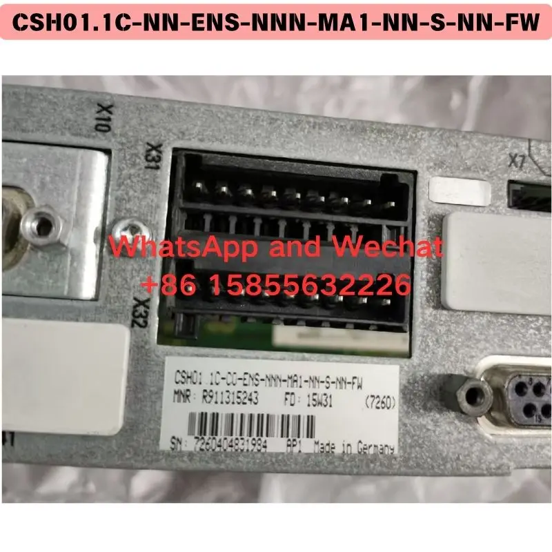 

Б/у CSH01.1C-NN-ENS-NNN-MA1-NN-S-NN-FW Осевая плата материнской платы Функциональный тест ОК Быстрая доставка