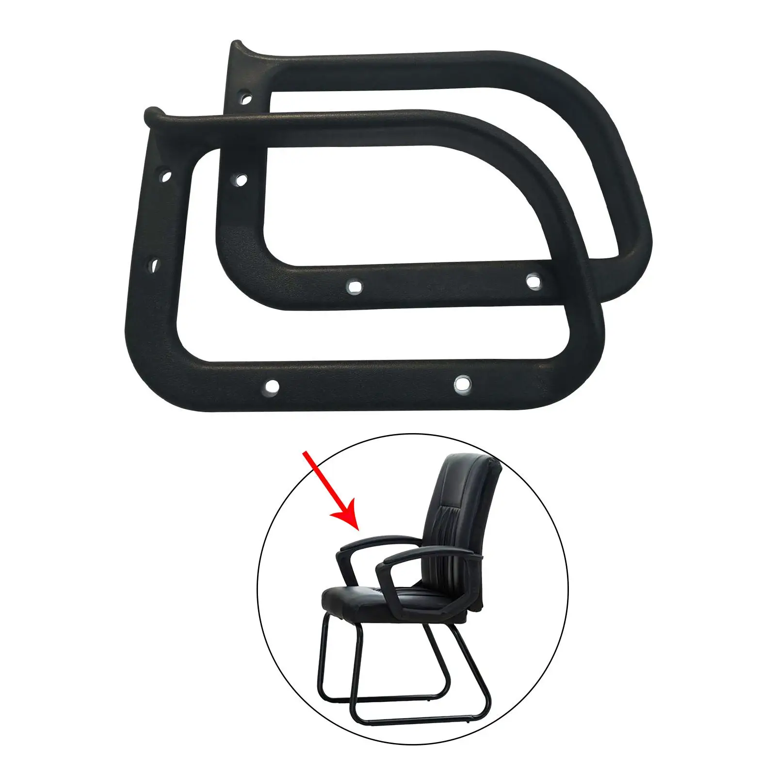 Armrest Pads for Office Chair Upgrade Pad Durable Material Suitable for Desk Chair Bar Height Chair Use