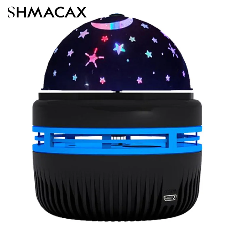 Night Light USB Starry Sky Projection Starry Galaxy Projector Room Decoration Magic Ball Lamp