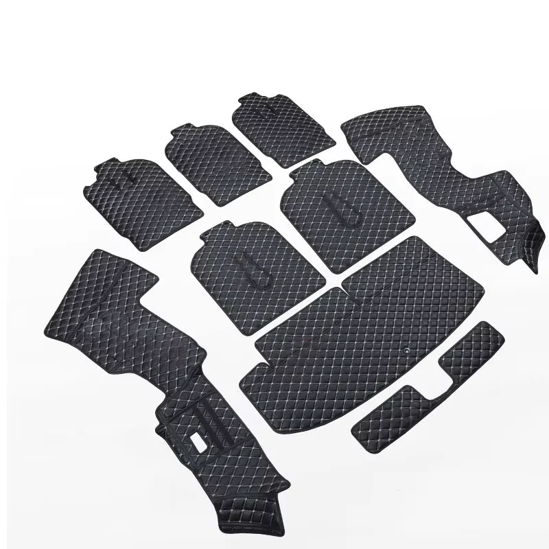 

Коврик в багажник Vtear из ПУ-кожи, защитный напольный коврик, аксессуары для интерьера, детали для стайлинга автомобиля Geely Okavango 2023