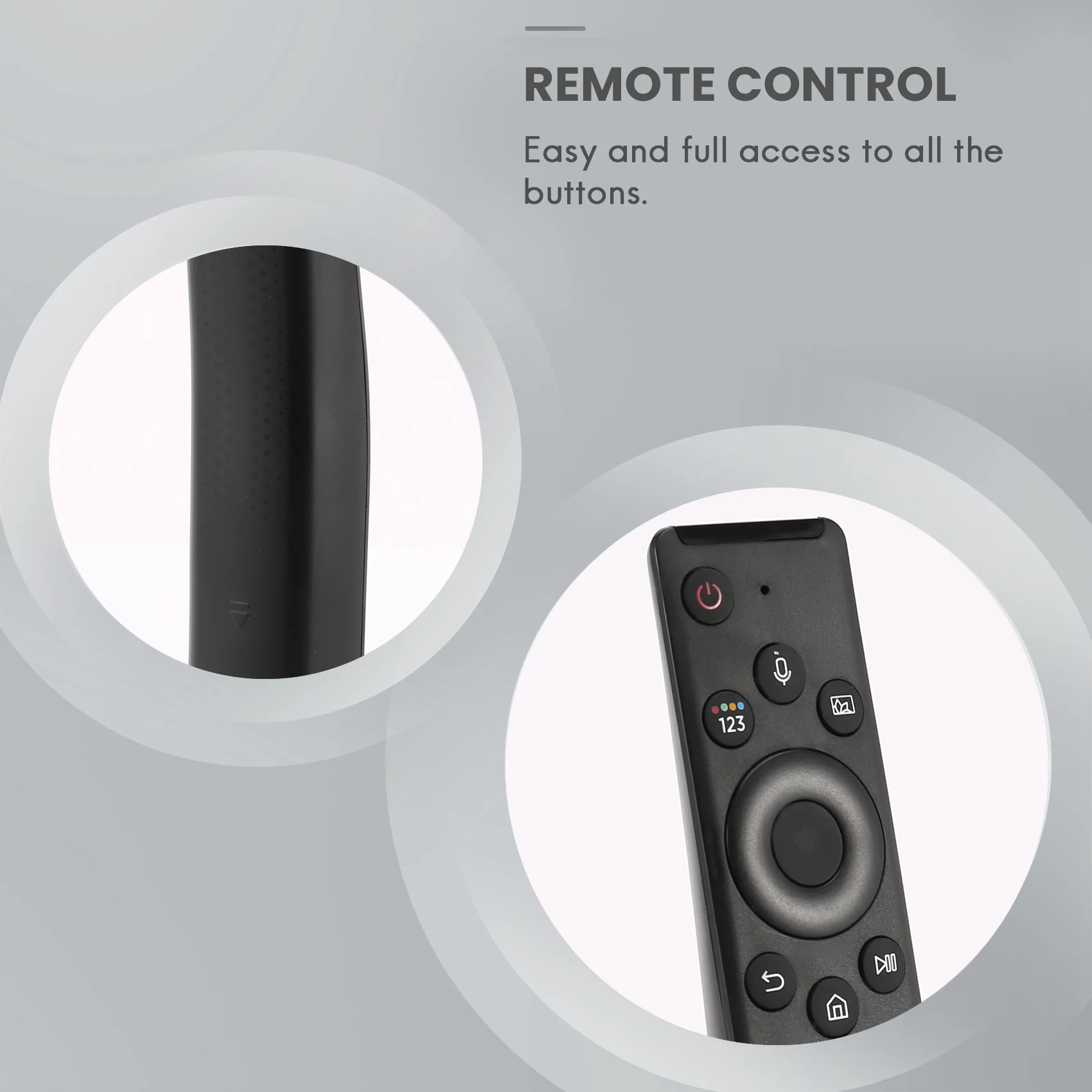 ABSQ-BN59-01312B para Samsung Smart QLED TV con Control remoto por voz RMCSPR1BP1 QE49Q60RAT QE55Q60RATXXC QE49Q70RAT