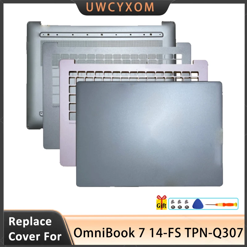 

Новинка для OmniBook 7 14-FS TPN-Q307/задняя крышка ЖК-дисплея/подставка для рук/нижний корпус