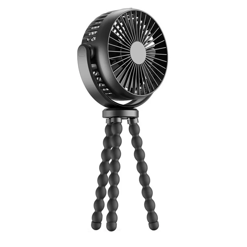 Mini Handheld Personal Portable Fan,Battery Operated Fan With Flexible Tripod, Fans Clip-On Baby Stroller