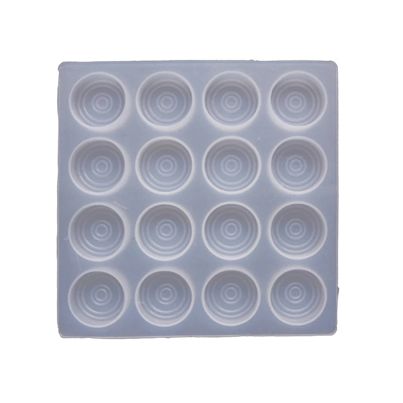 

Silicone Mat for Wax Seal Stamp Wax Sealing Pad Flat Round Disc Mold Tray for Epoxy UV Resin Craft Adhesive Waxing A0KD