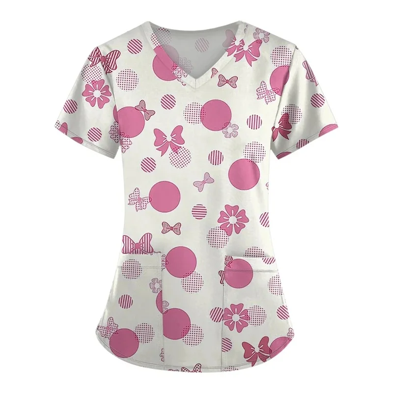 Women's post-operative recoveryTShirt Special for post-mastectomyVShort-sleeved top with a breathable medical-style design