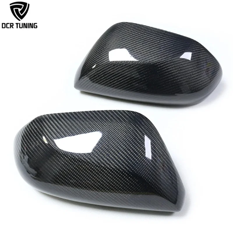 Carbon Fiber Car Mirror Cover for TOYOTA Camry Avalon CHR 2018-2022 Auto Front Door View Mirror Casing
