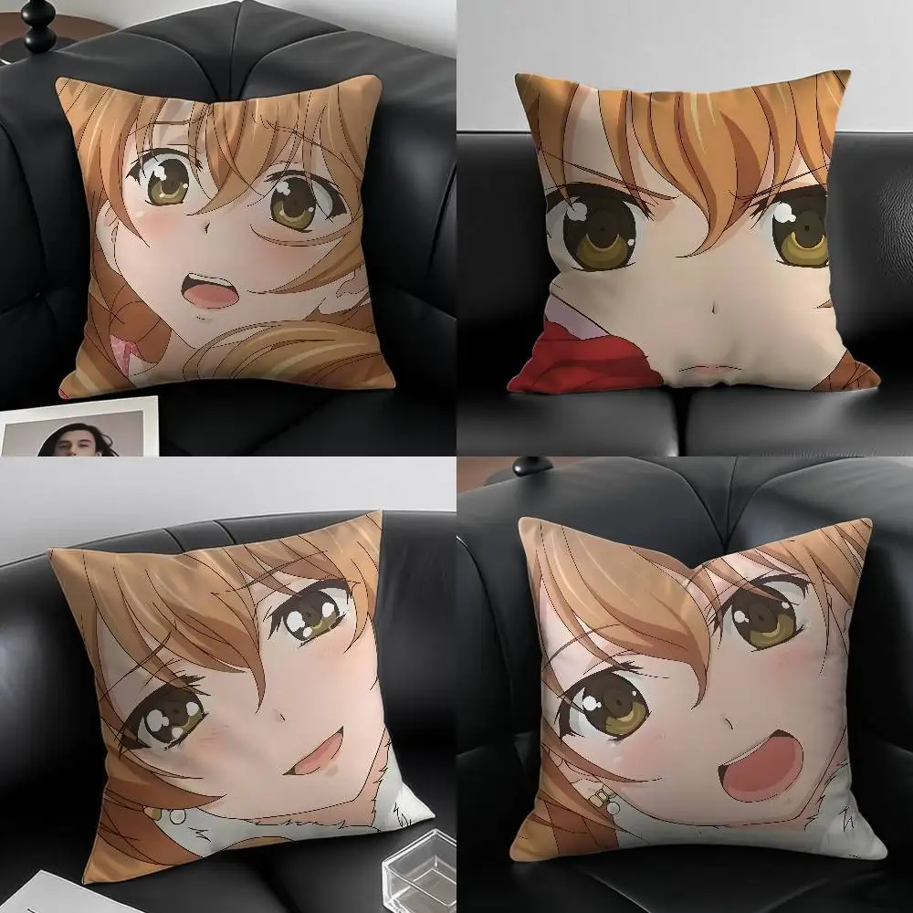 كيس وسادة Golden Time Kaga Kouko، ناعم ومريح، غطاء وسادة أريكة، مناسب لجميع أنواع الغرف والأماكن