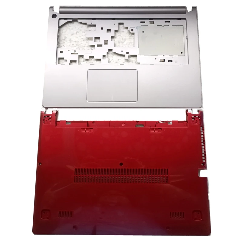 Imagem -03 - Palmrest Case Inferior para Lenovo Ideapad S410 S415 S400 S405 S415 S435 S400u S4070 M4035 Touchpad e Portátil Lcd Capa Traseira Novo