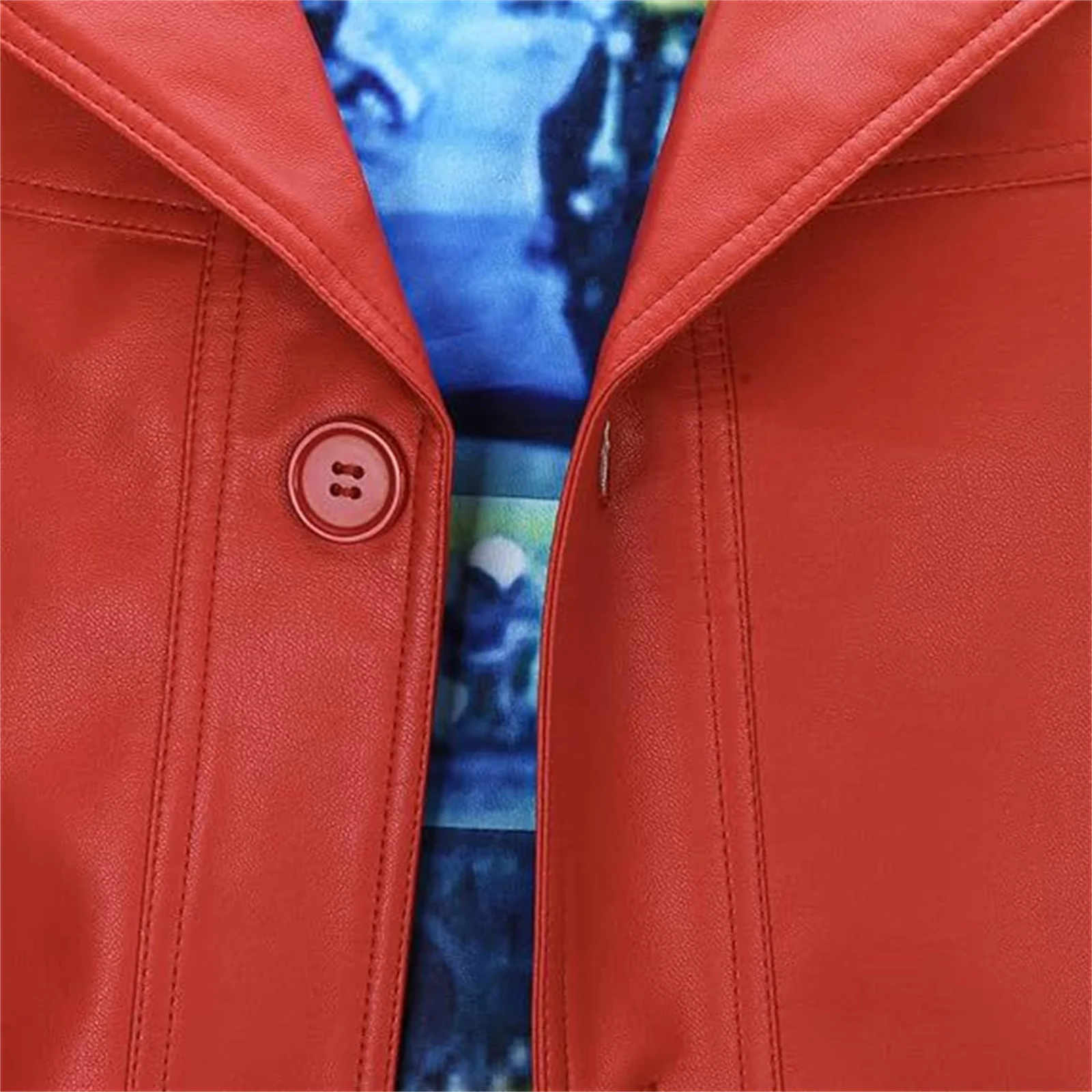 Tyler Durden 코스프레 의상 영화 성인 유니섹스 PU 자켓 셔츠 정장 유니폼 할로윈 캐주얼 펑크 복장 할로윈 파티