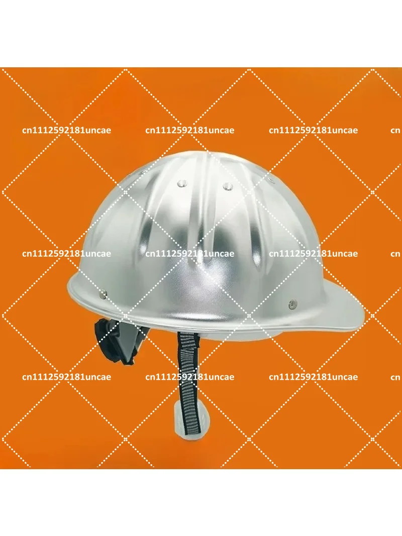 Aluminum Alloy Safety Helmet for Mining Protection, Anti-Sweat Hard Hat