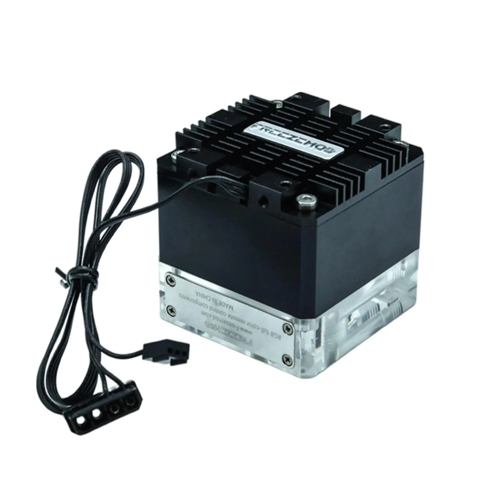 Computer Cooling Pump 13.5V 8W Acrylic Water Tank Combo for Desktop PC Gaming Silent Radiator System
