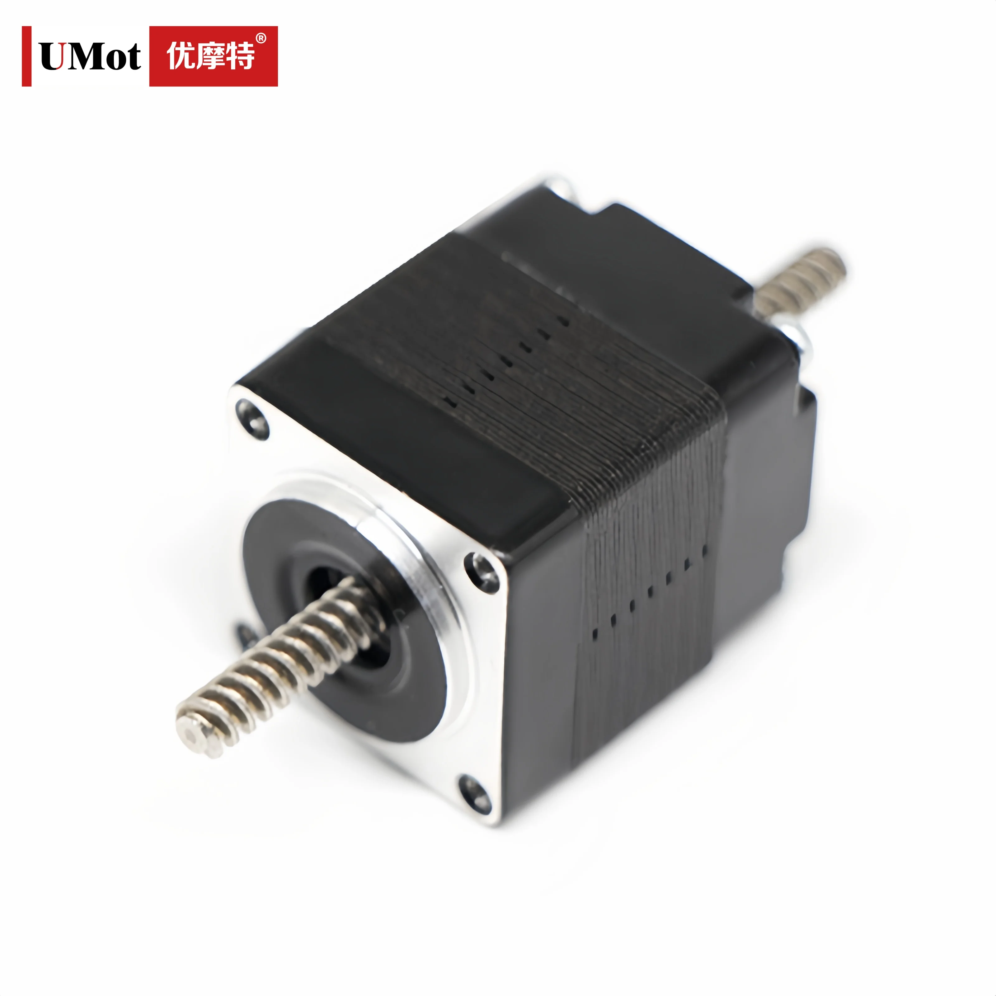 

UMOT DC Micro 20*25/20*30 мм NEMA8 Неемковый винтовой шаговый двигатель сквозного типа с линейной длина винта 50/70 мм Tr3.5*2.4 9N/18N