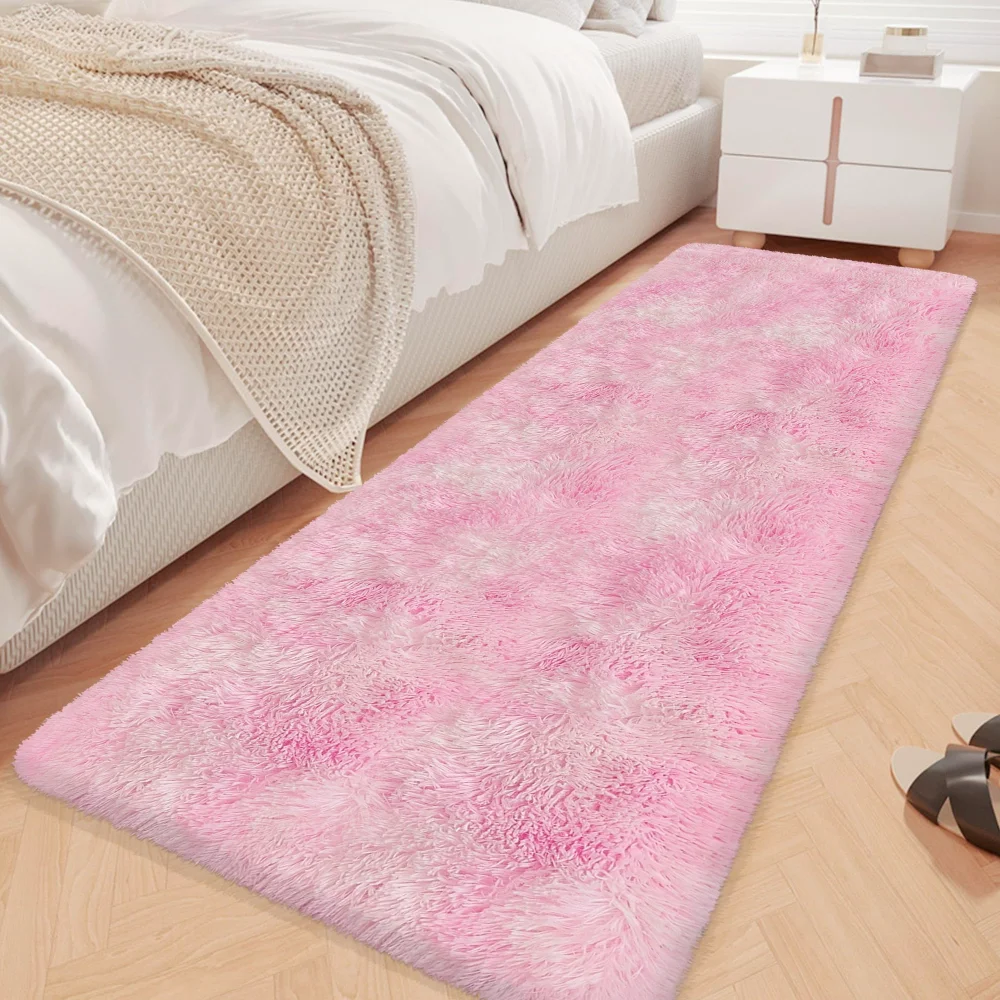 VIKAMA Gradient Blue Fluffy Ru – Home Decor Under 100 recenzja i cena