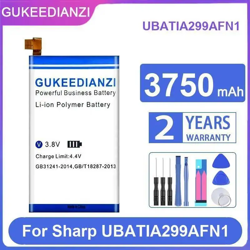 

Надежный источник питания для мобильного телефона Sharp UBATIA299AFN1, безопасный аккумулятор 3750 мАч