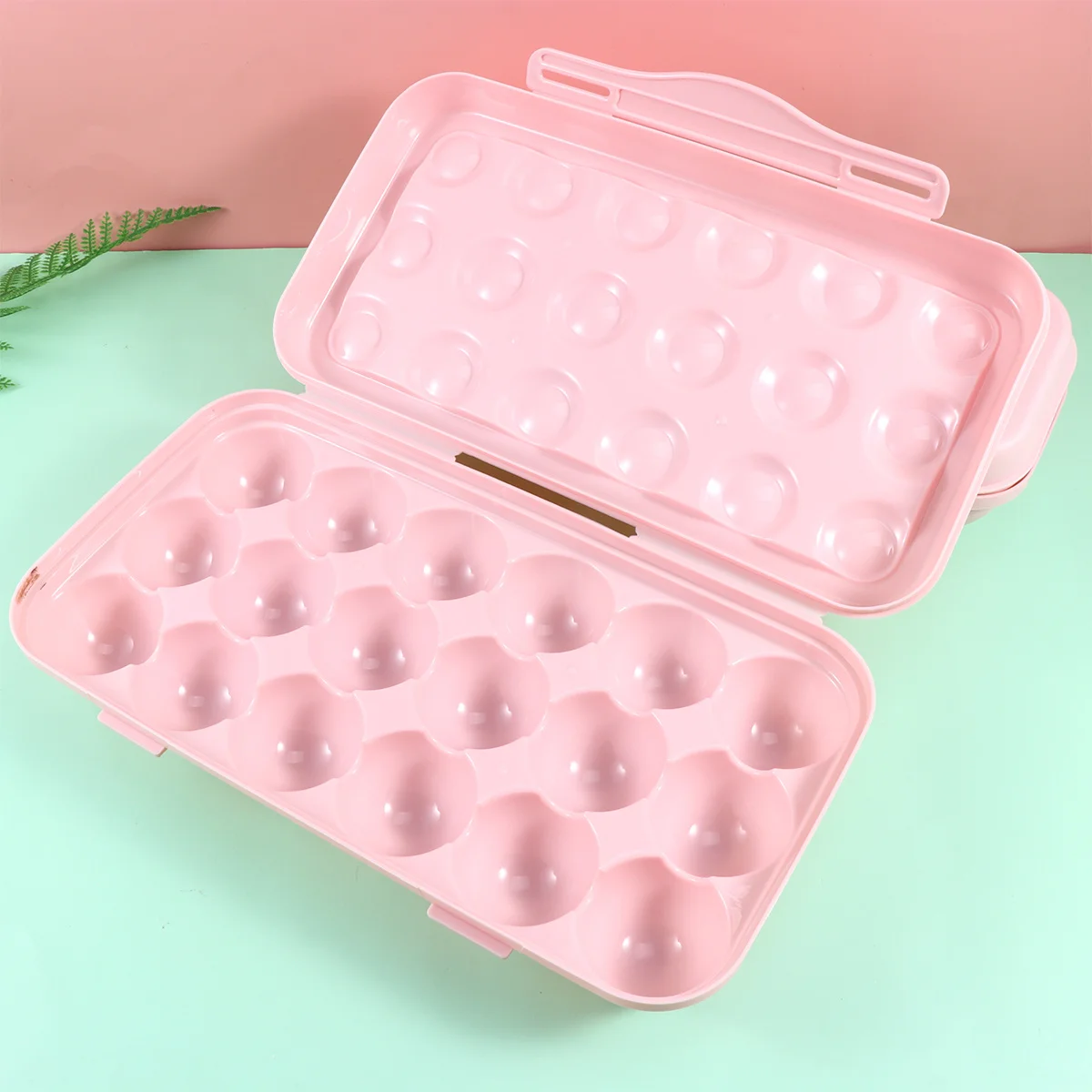 

Egg Holder Container for Refrigerator Superimposed Meal Prep Containers with Lids