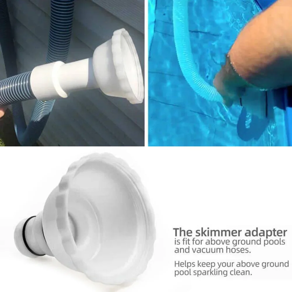 Vakum adaptörü RP/RX Skimmer eki yaz dalgaları için zemin havuzları Spas jakuziler yüzme havuzu temizlik parçaları
