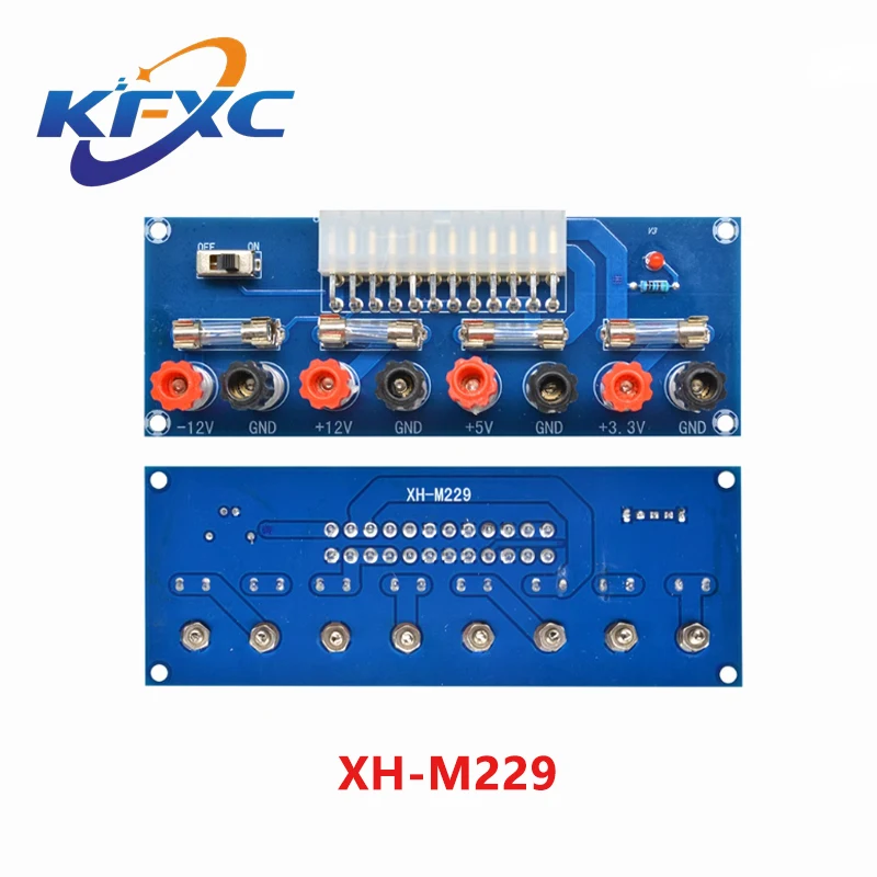 XH-M229 Desktop PC Chassis Power ATX Transfer to Adapter Board Power Supply Circuit Outlet Module 24Pin Output Terminal 24 pins