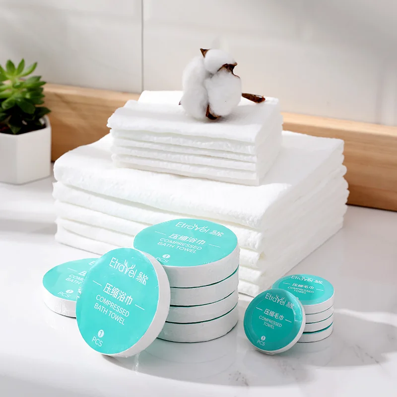 Bath Towel Disposable Capsules Compressed Towels Cleansing Face Care Tablet Outdoor Travel Wipes Wet Paper Tissues