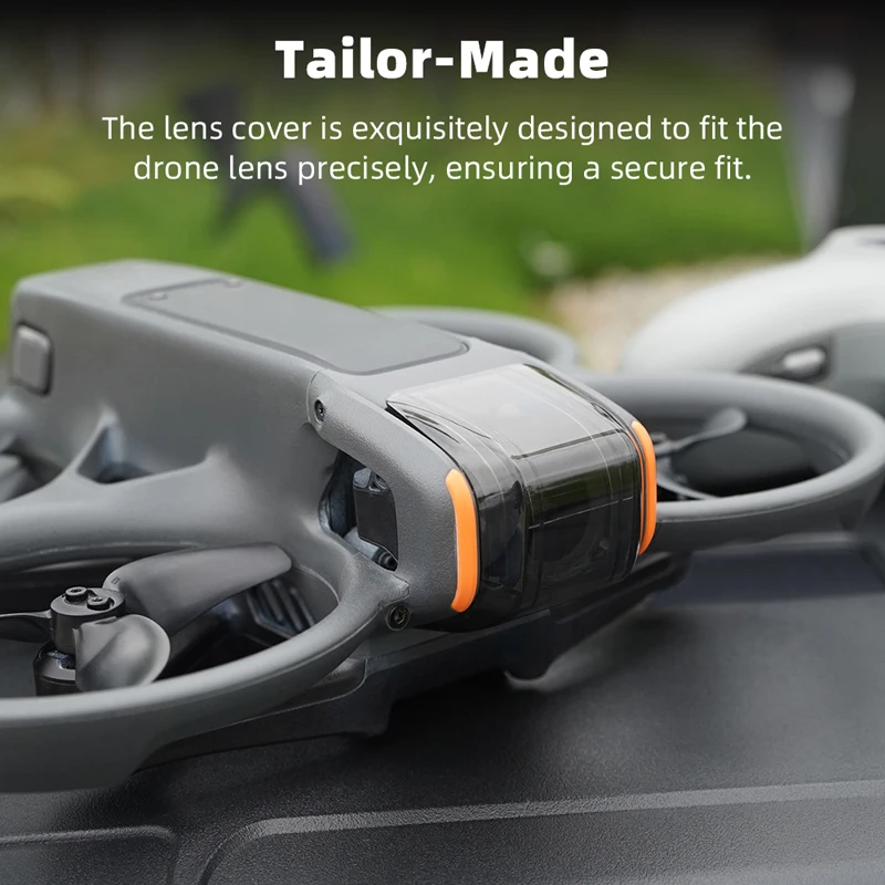 غطاء العدسة ل DJI Avata 2 الطائرة بدون طيار المضادة للتصادم واقية غطاء للعدسات كاميرا Gimbal الحرس كوادكوبتر Avata2 ملحقات طائرة بدون طيار