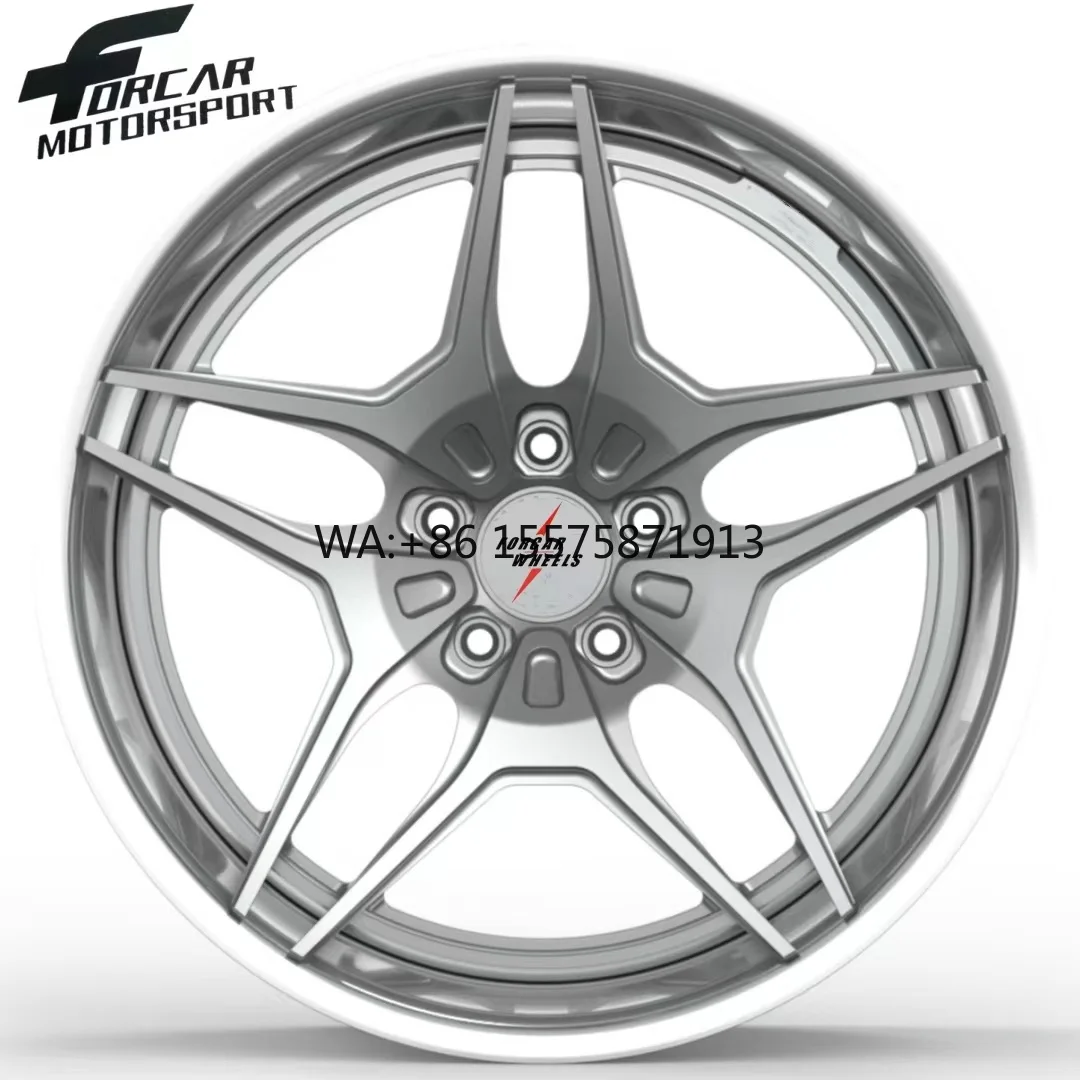 

Two-Pieces Car Wheel Rim Aluminum Customized Alloy Rims Wheels for Personal Use
