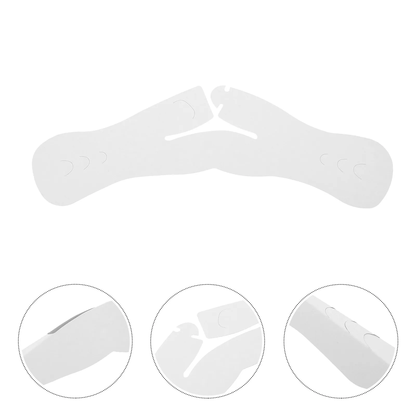

50 pcs Pads Paper Shoulder Protectors For Garment Coat Suit Hanger Shoulder Pads Suit Hanger Storage Organizer