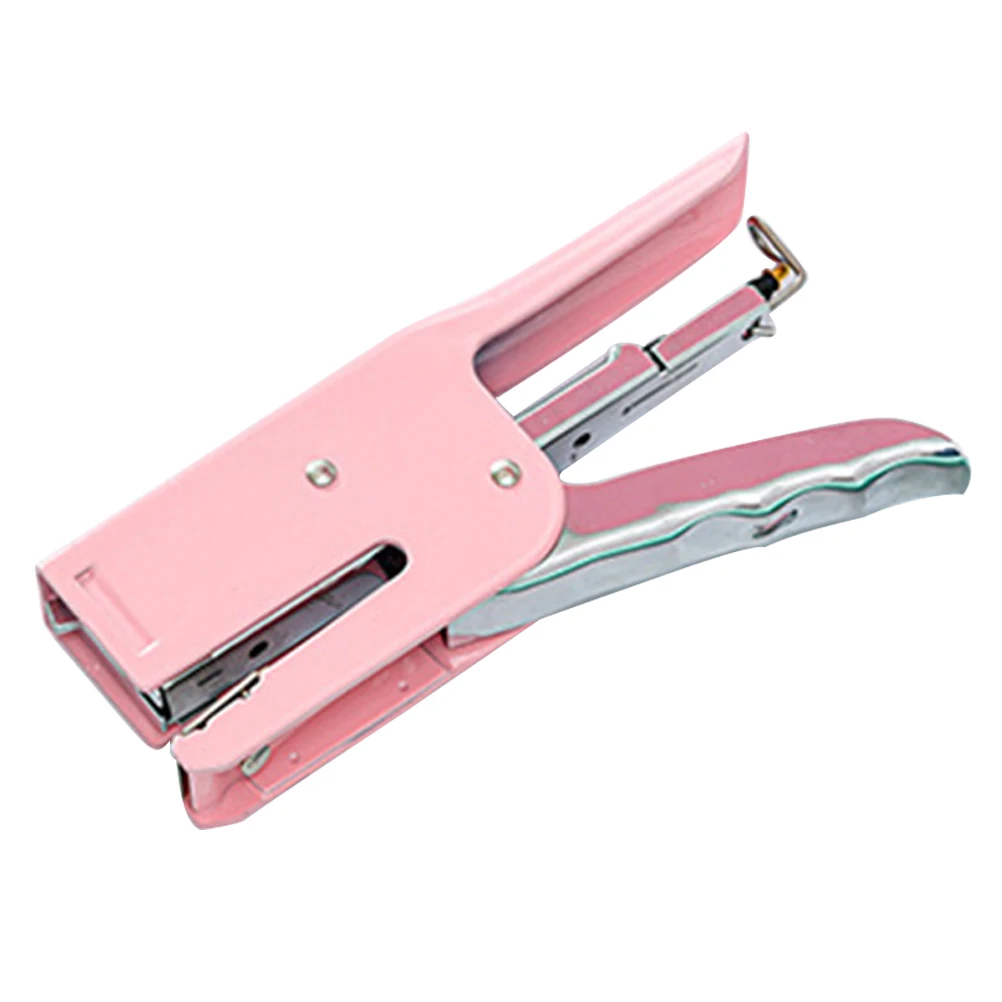 

Multi-Function Metal Hand Reusable Portable File For Office Home School Easy Carry Compact Paper Stapler Daily Use