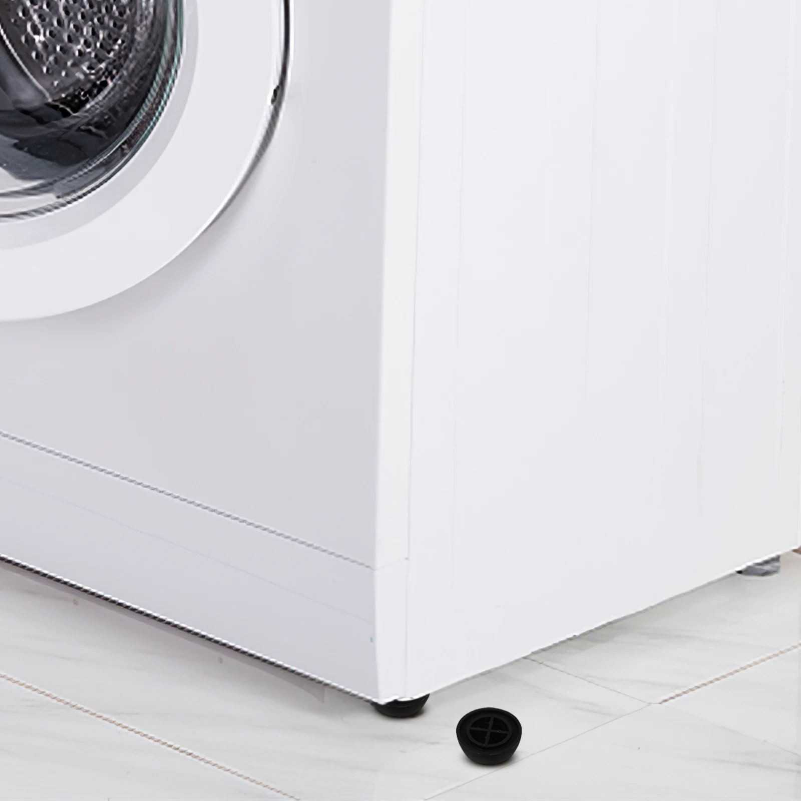 

4Pcs Anti Slip Pads Rubber Foot Caps for Washer Dryer Refrigerator Machine Non Slip Furniture Protectors