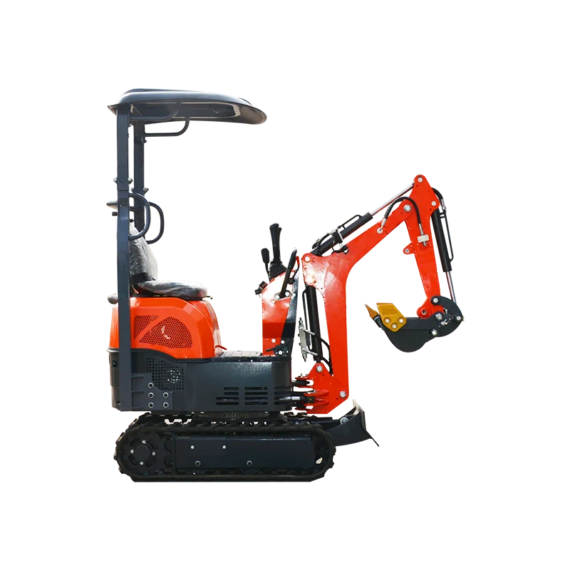 Mini Custom Excavator 0.8T Capacity EPA Compliant Kubota Engine Farm Use Small Excavator Price