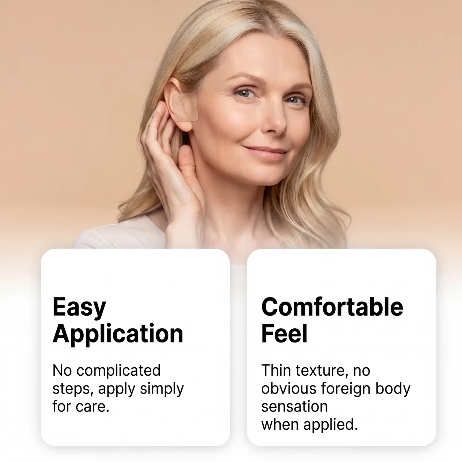 

Tinnitus Treatment Patches Relief Ear Buzzing Ringing Deafness Improves Hearing Loss Anti Headache Relaxing Ears Care Stickers