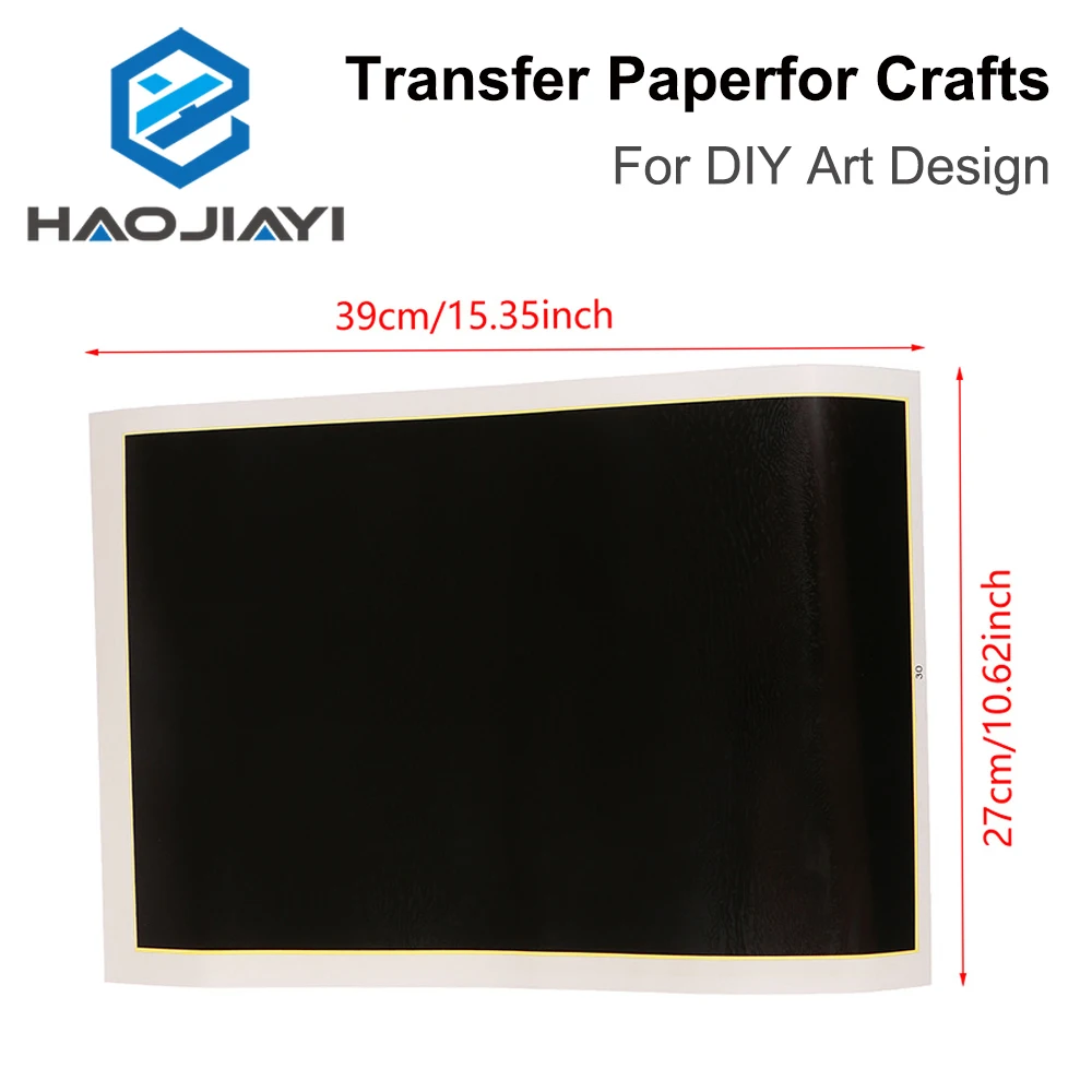 HAOJIAYI 5/10PCS 39*27cm Laser Engraving Transfer Paper Crafts Color Marking DIY Art Design for Laser Engraving Marking Machine