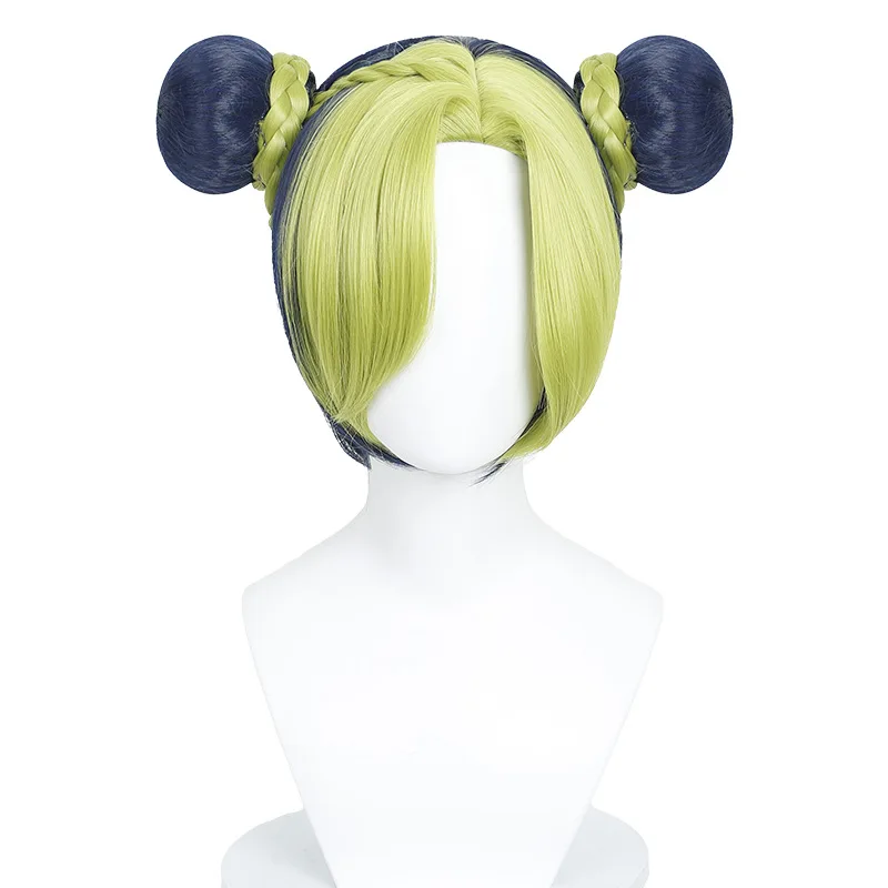 Anime Jolyne Cujoh Cosplay Rose Net Wig