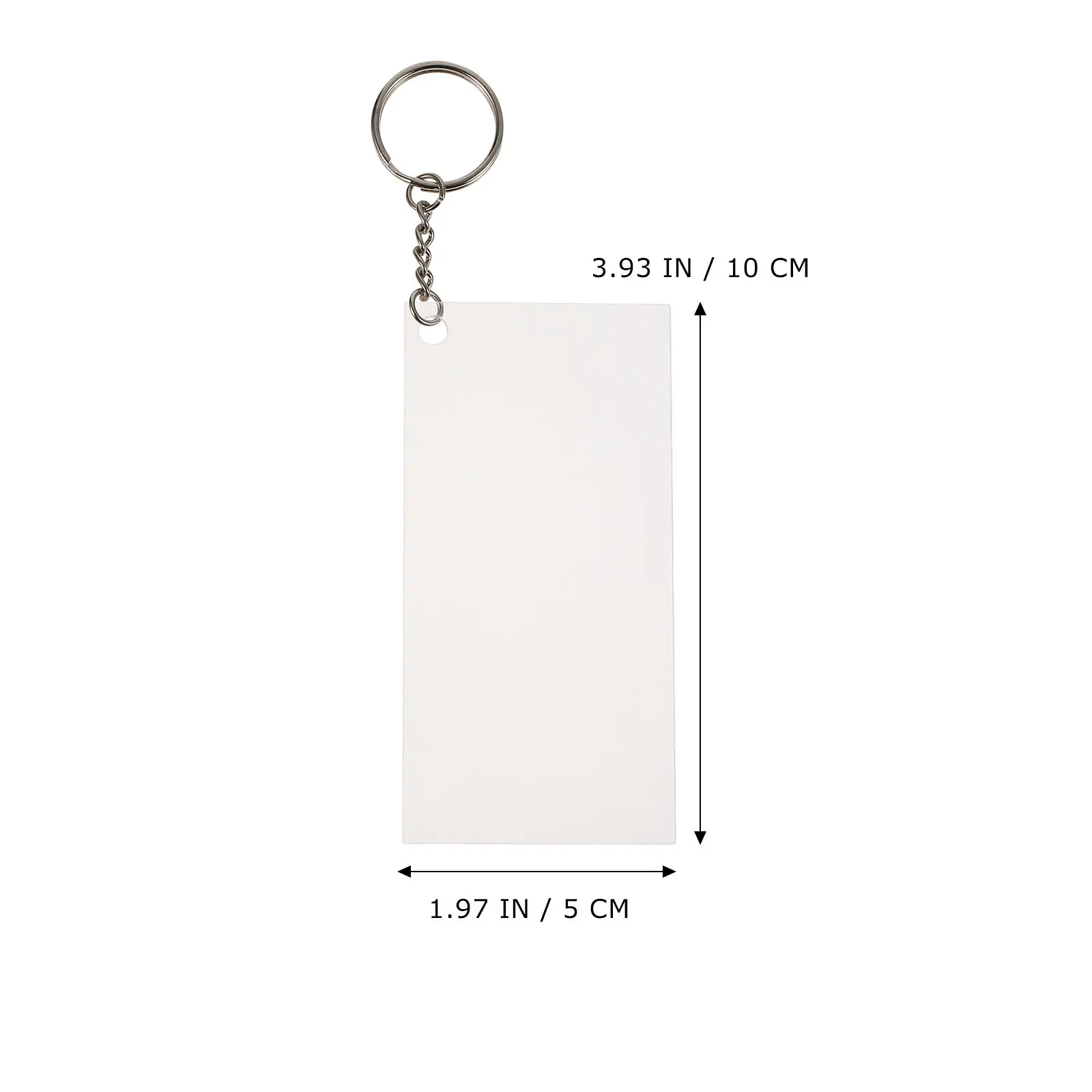 120Pcs Acrylic Keychain Set DIY Photo Frame Key Rings for Handbag Backpack School Bag Decoration Birthday Valentine Gift