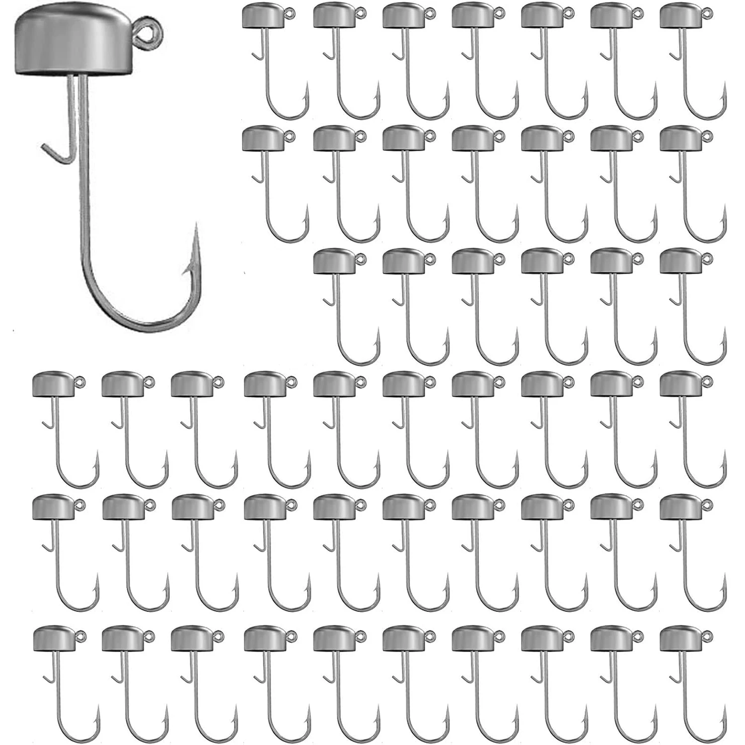 50Pcs/Lot Jig Head …