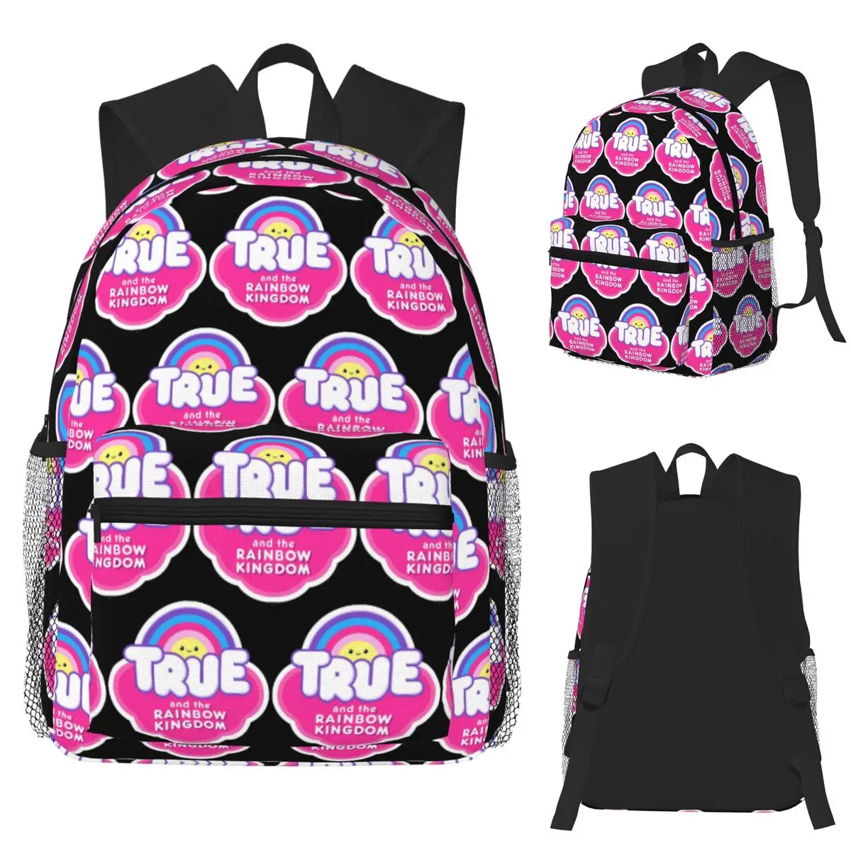 

Рюкзак для студентов True And The Rainbow Kingdom, школьная сумка, походный дорожный рюкзак для мужчин и женщин, модная сумка для книг, сумки на плечо