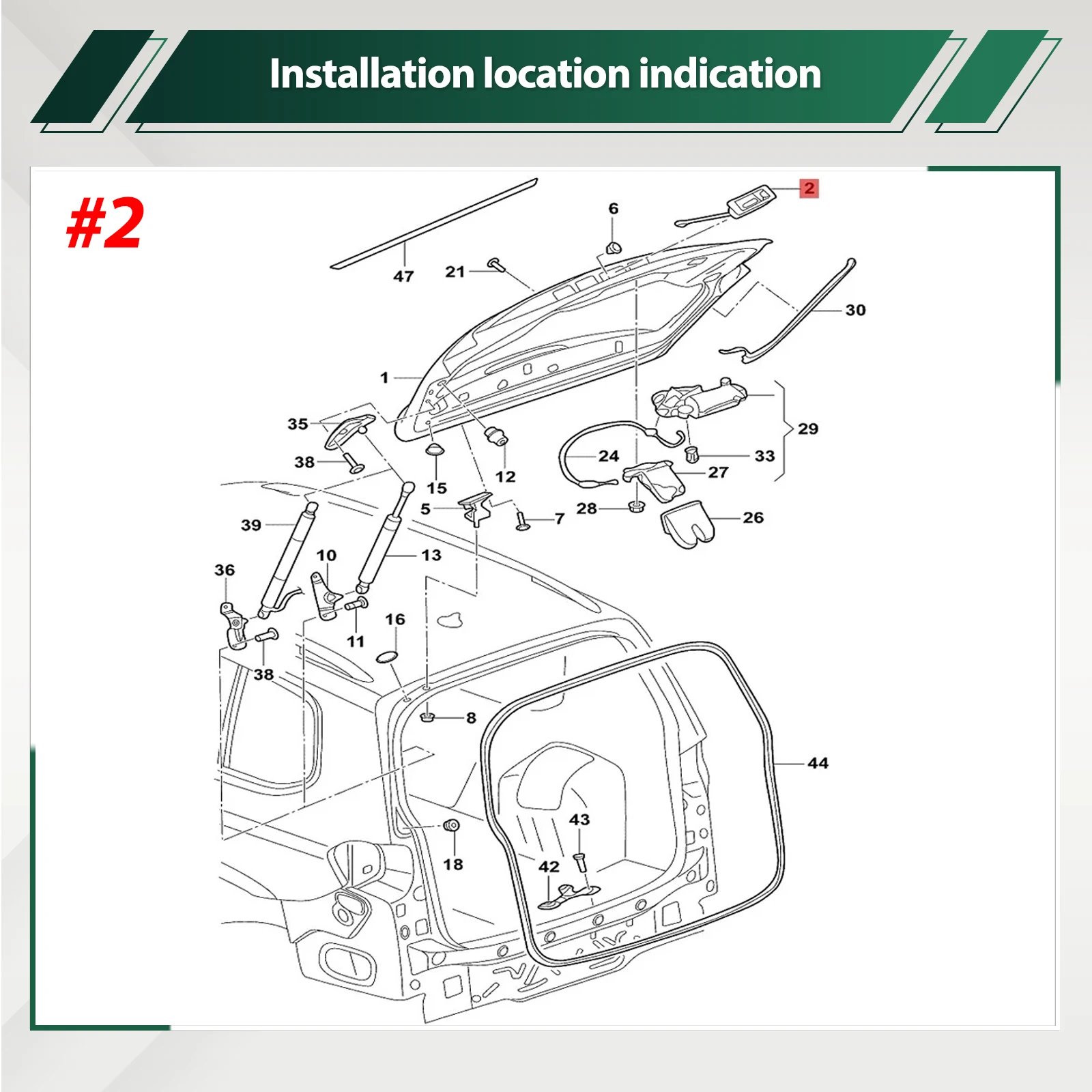 Rear Trunk Lock Release Handle Switch For Skoda Superb Yeti Octavia Audi A4 Seat VW Caddy Tiguan 3V0827566 3VD827566 3V0 827 566 view 3
