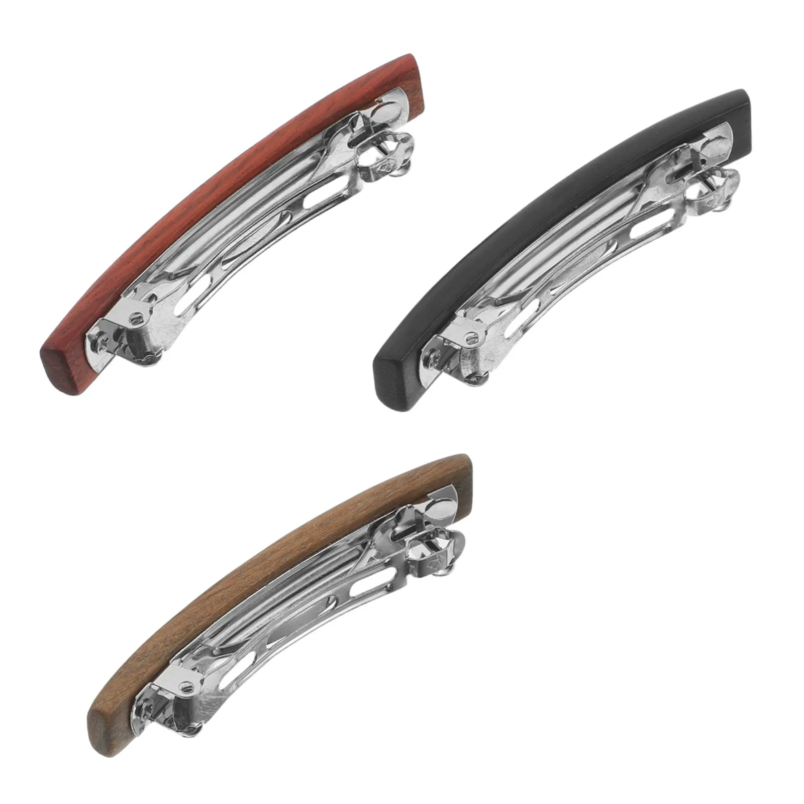 

Minimalist Sandalwood Hair Clip Handmade Wooden Hairpin Women Simple Elegant Design Hair Accessory Daily Fashion