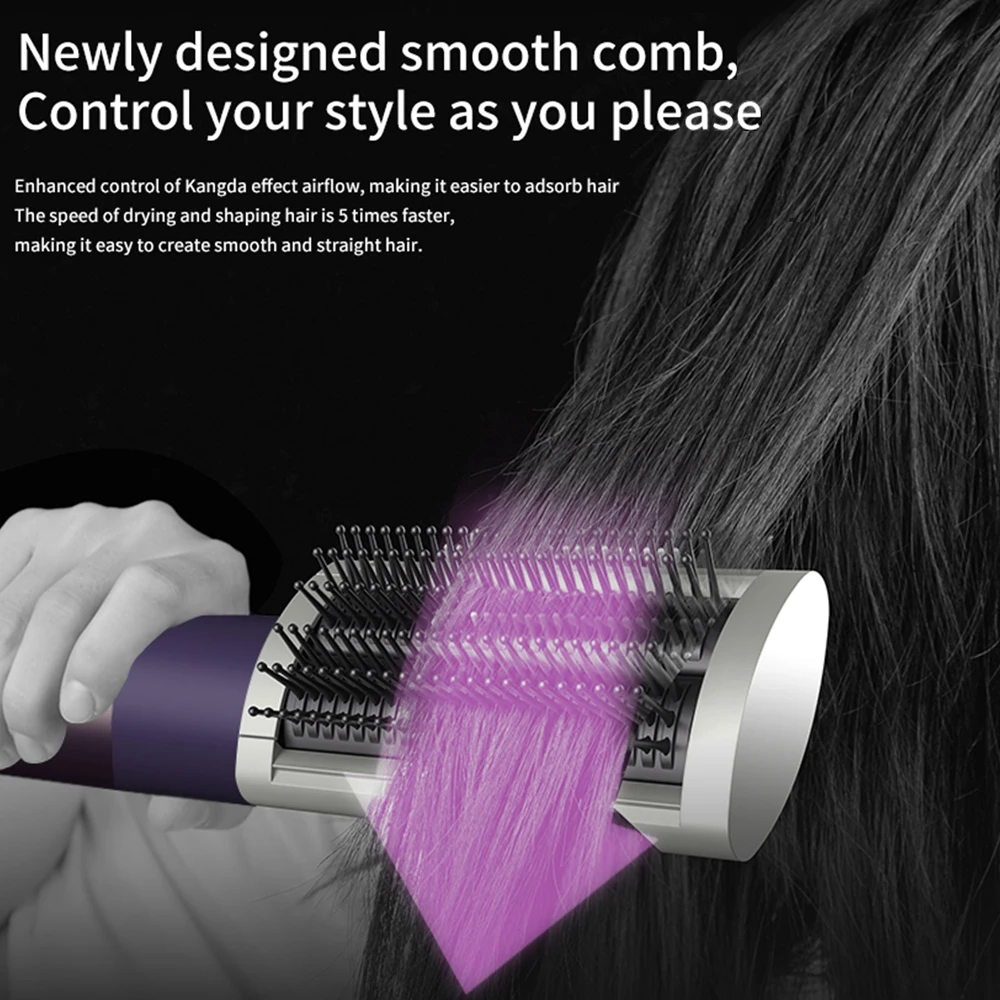 SenCiciMen X9 Multi-Haarstyler Lockenstab Heißluftbürste Lockenwickler Haartrockner Salon Professioneller Lockenstyler – Detail 3