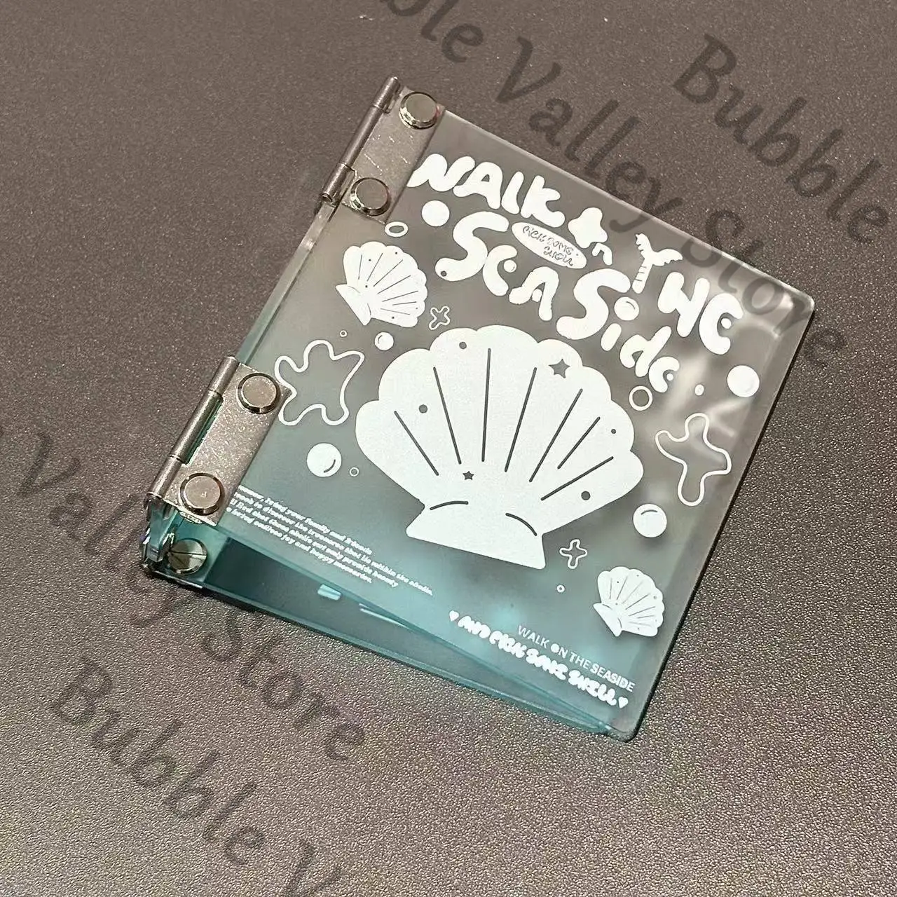 Anime Love and Deepspace Rafayel Conch Cosplay Acrylic One Grid Card Book Cartoon Real-time Imaging Cards Storage Album Gift