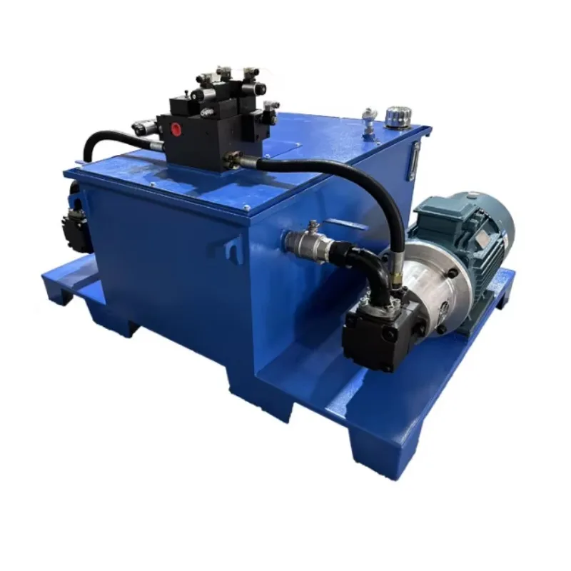 Hydraulic Station Hydraulic System Motor Hydraulic Pump Assembly Micro-lifting Accessories High Pressure Power Gear Pump Station