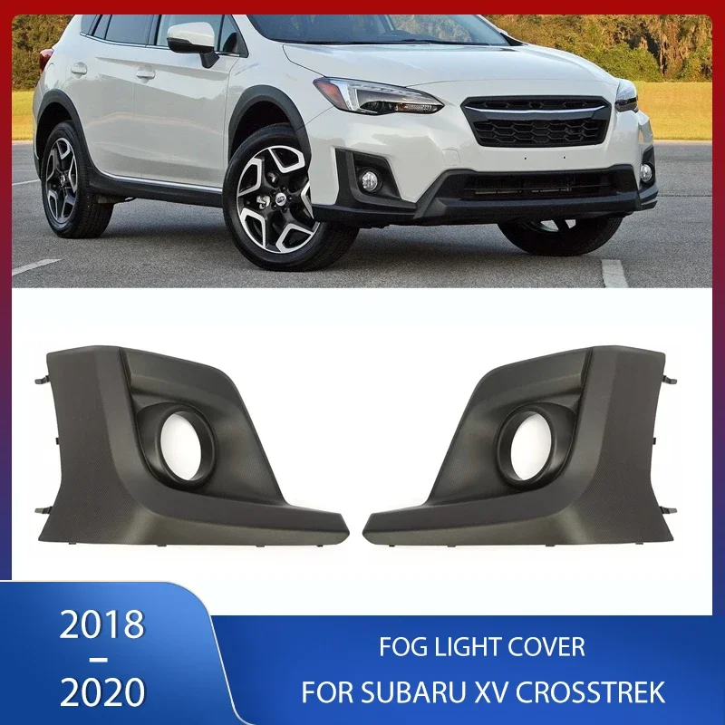 

Front Bumper Fog Light Cover Grille Foglamp Trim Cap Hood Lid Bezel For Subaru Crosstrek XV 2018 2019 2020 57731FL051 57731FL091