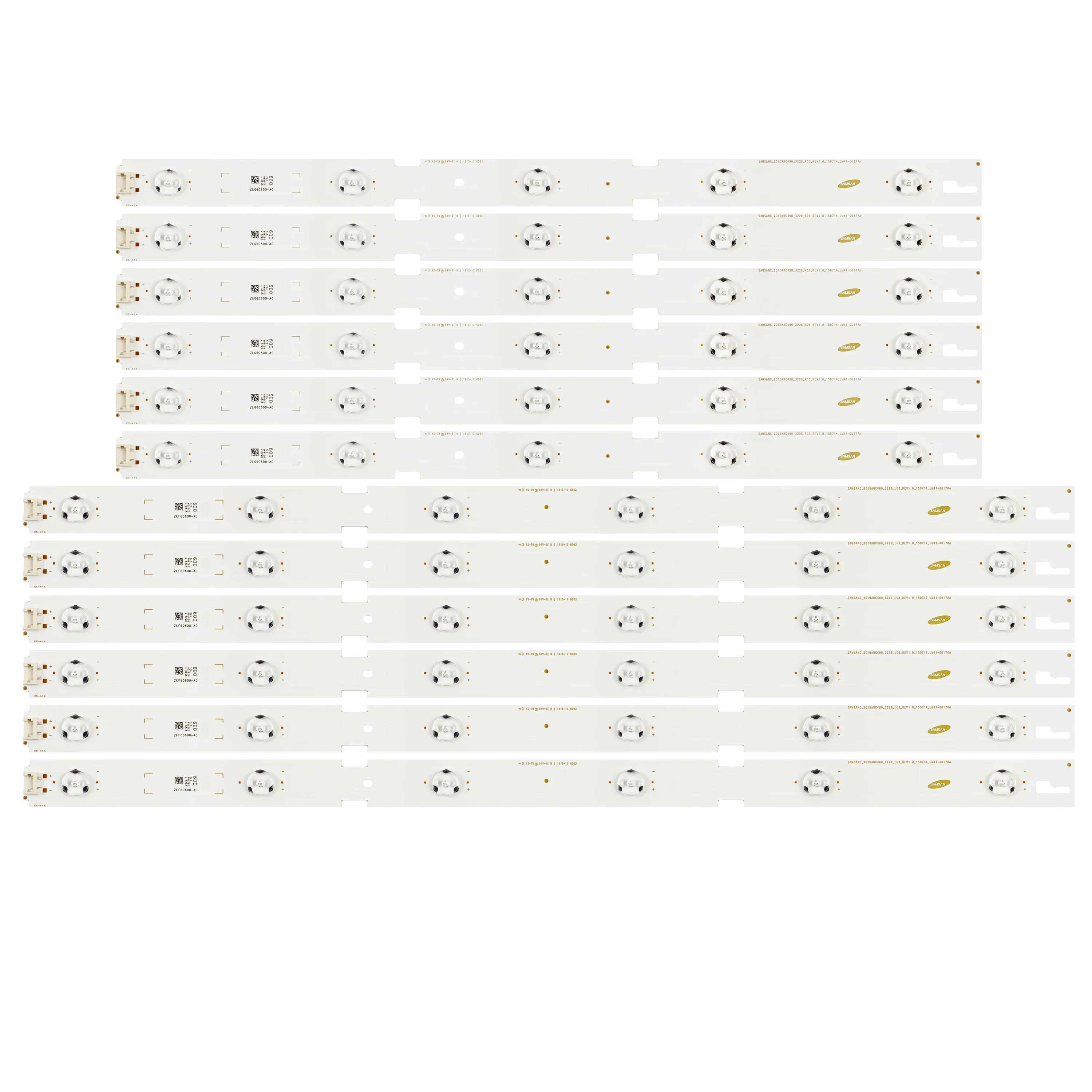 LED 백라이트 스트립 2015ARC490_3228_L06 R05 ZLP60600-AC ZNL60600 ZLN60600-AC ZLP60600 ZLG60600 LC490DUY SH A1